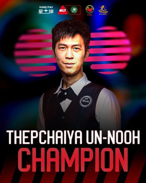 TBE Billiards News | Thepchaiya Wins 2026 World Open