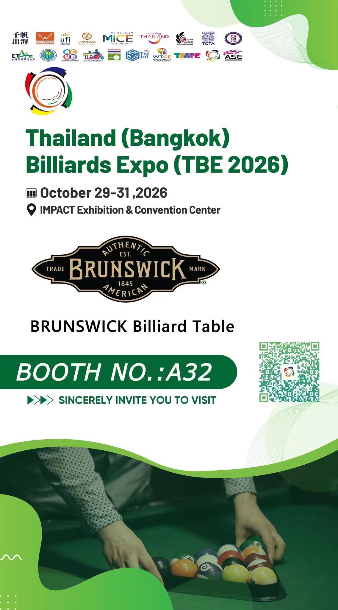 Exhibitor Spotlight: Brunswick Billiards