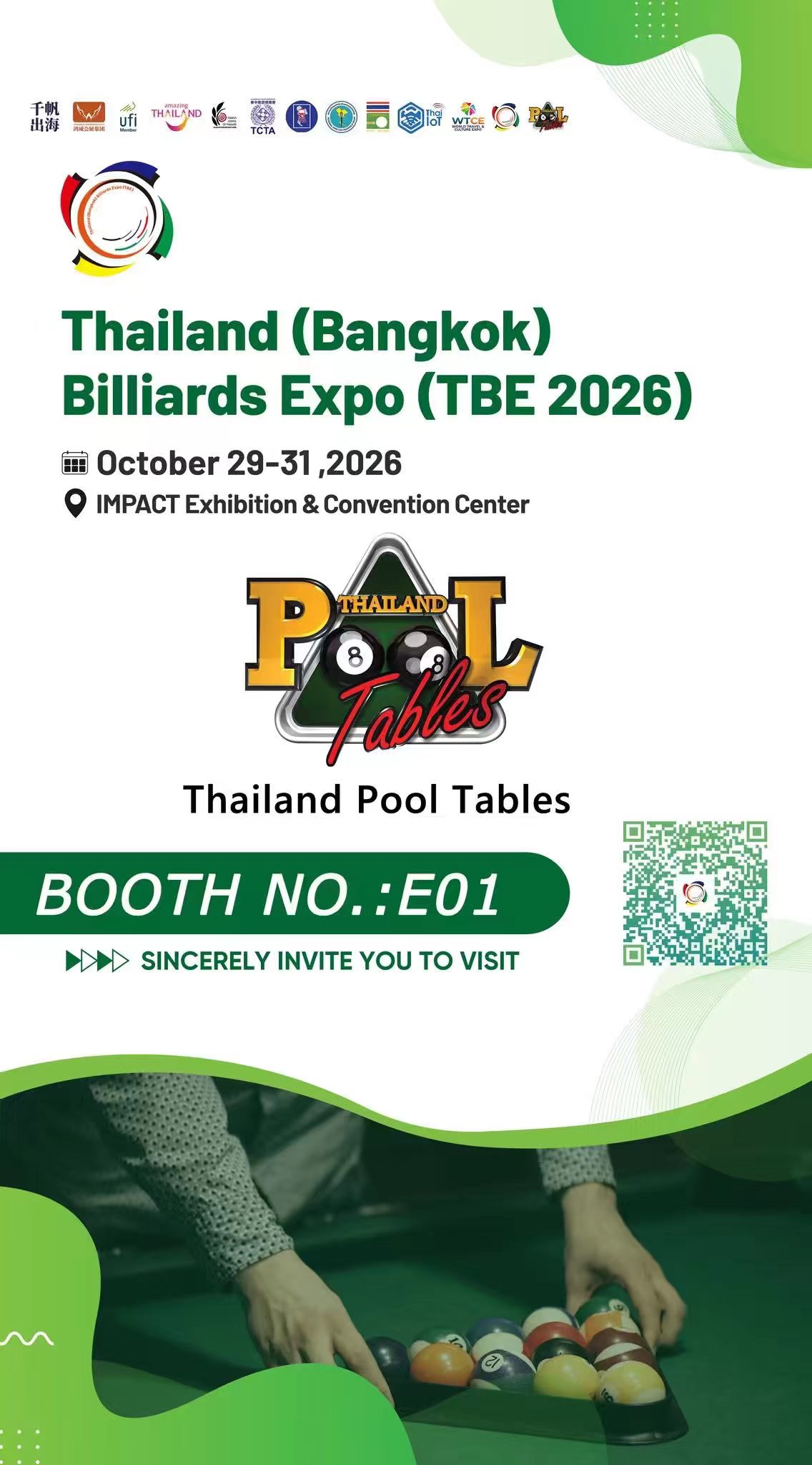 Exhibitor Preview | Thailand Pool Tables